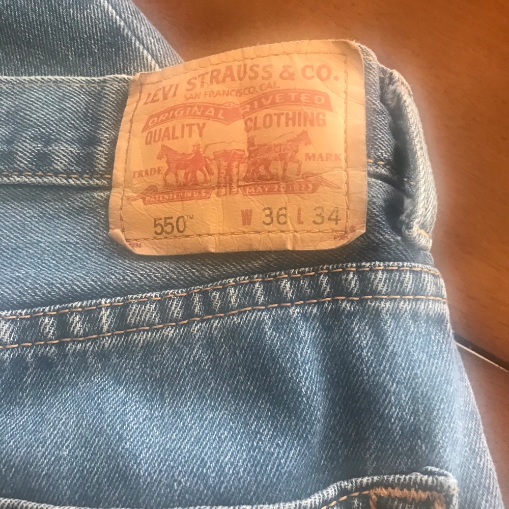 Men's Levi's 550 Relaxed Fit Jeans 36/34